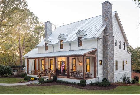 metal roof on 1.5 story house|one story house with metal roof.